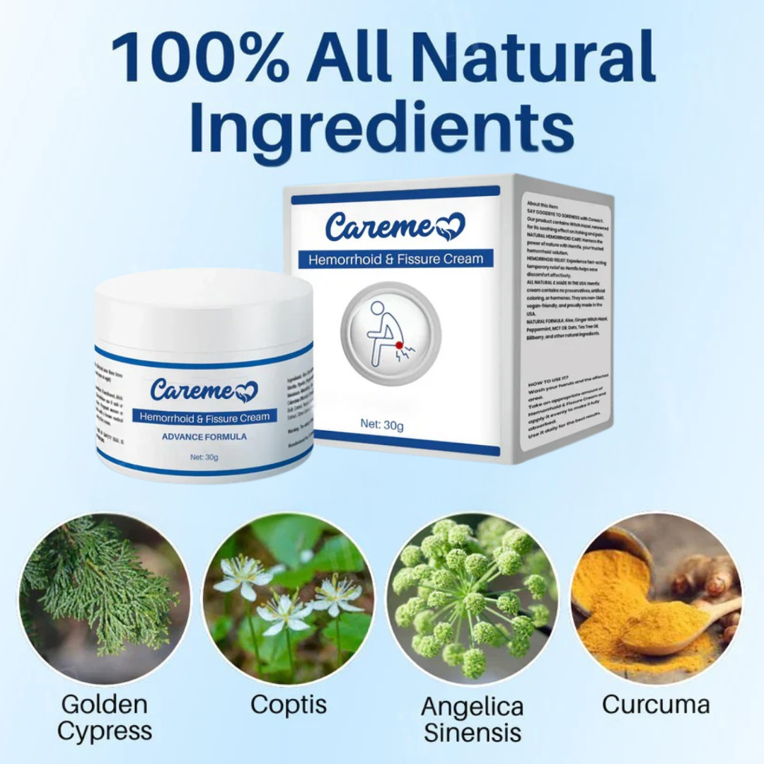 Maximum Strength Hemorrhoid & Fissure Treatment Cream