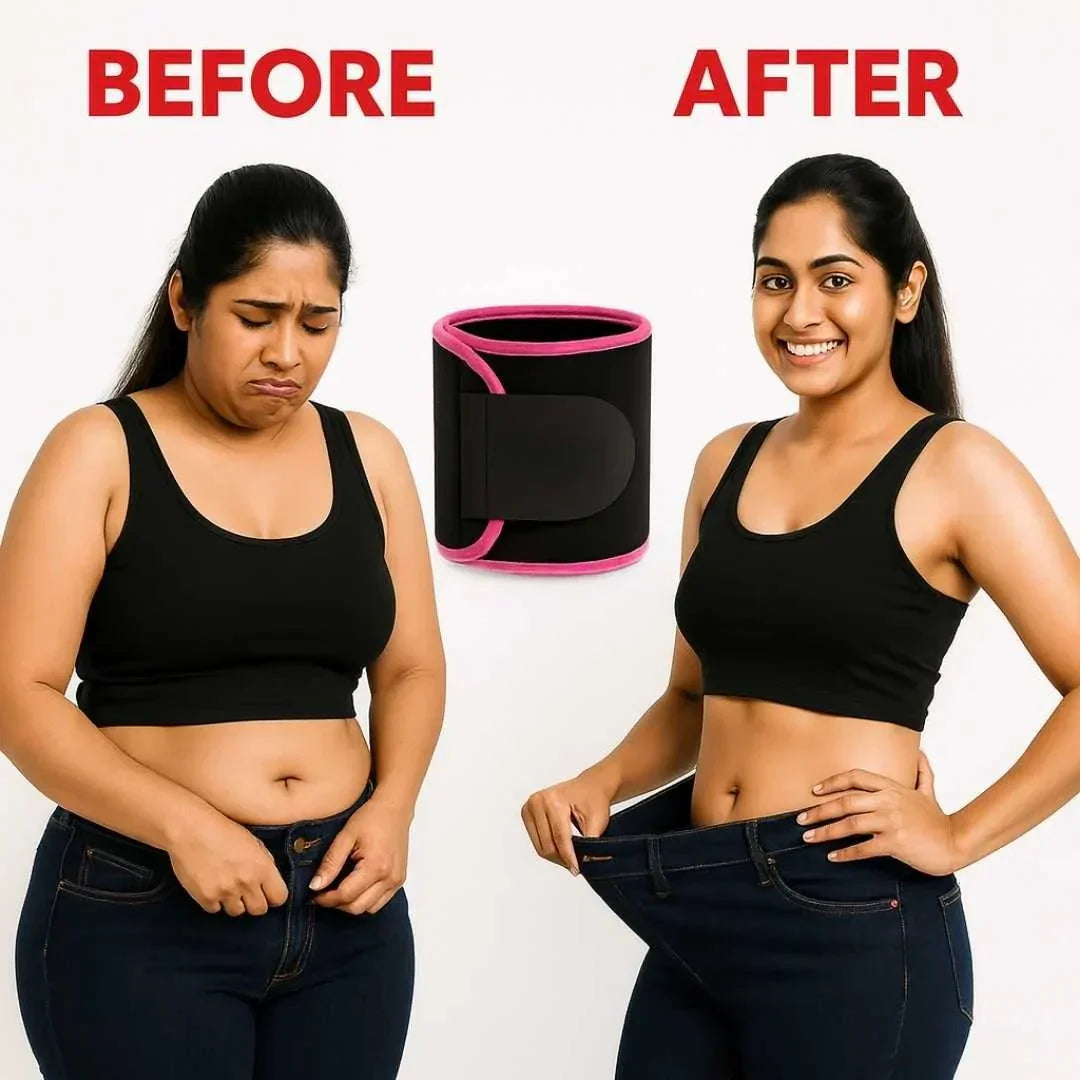 Adjustable Waist Trimmer Belt for Belly Fat & Back Support XL