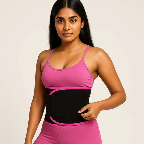 Adjustable Waist Trimmer Belt for Belly Fat & Back Support XL